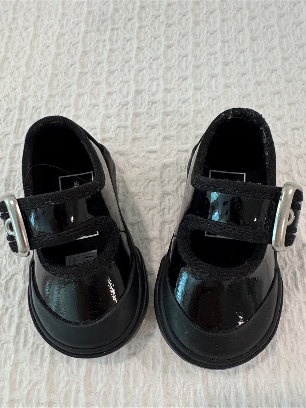 Van’s Black Patent Mary Jane Sneakers - size 2 infant